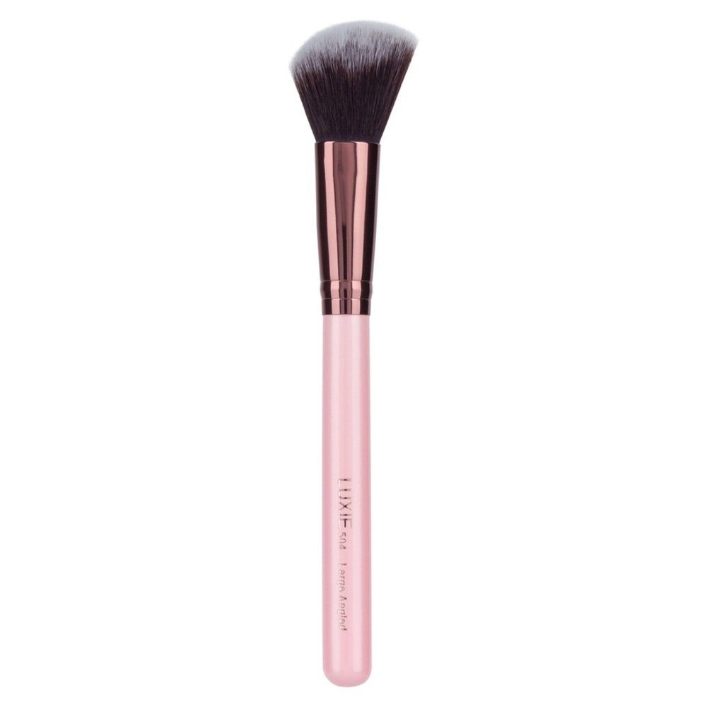 Luxie 504 Rose Gold Large Angled Brush